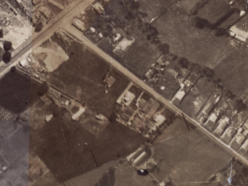 12 Coppell Place from the air, 1925-1929