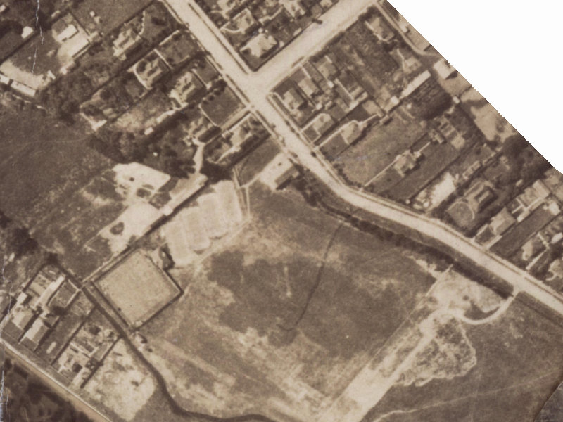 77 Domain Terrace from the air, 1925-1929