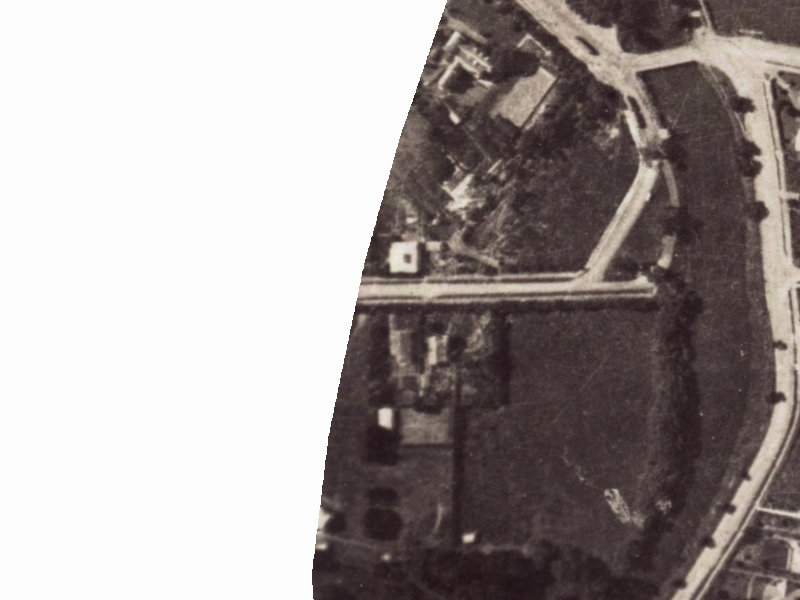 32 Ford Road from the air, 1925-1929