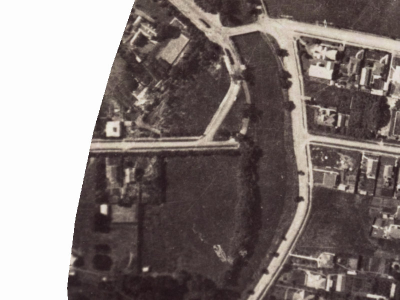 42 Ford Road from the air, 1925-1929
