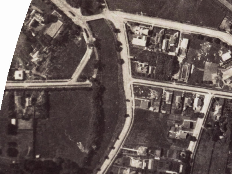 11 Aynsley Terrace from the air, 1925-1929
