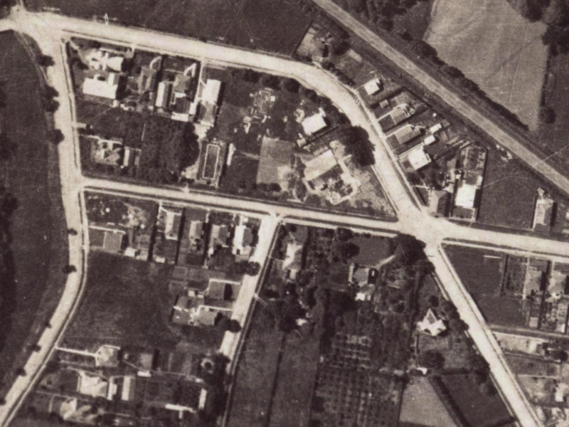 5 Earl Street from the air, 1925-1929