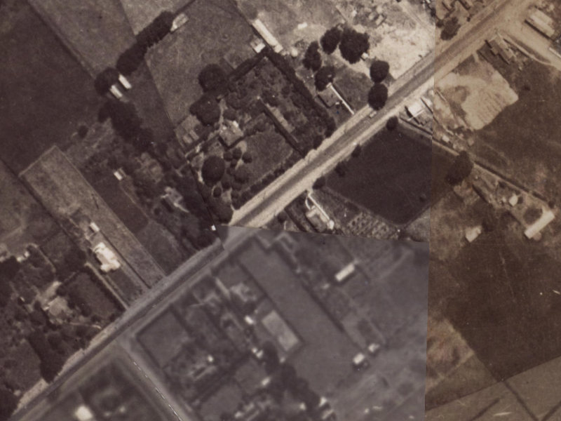 51 Halswell Road from the air, 1925-1929
