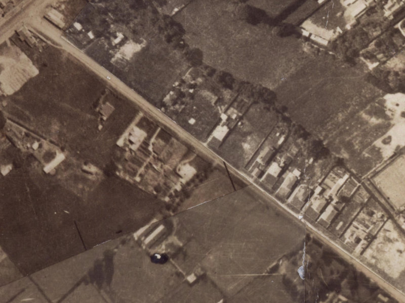 24A Hoon Hay Road from the air, 1925-1929