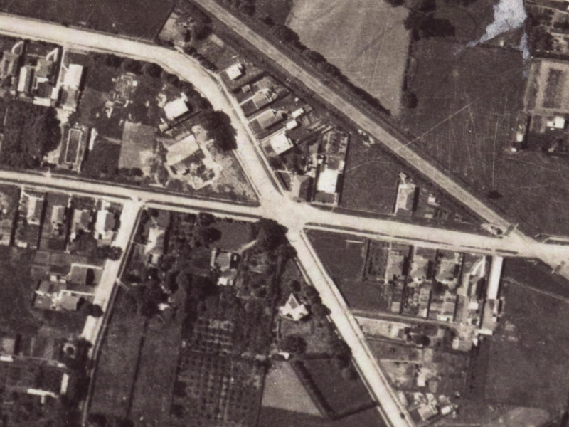 200 Opawa Road from the air, 1925-1929