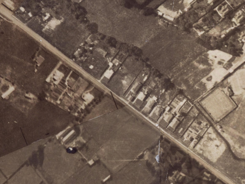 23A Hoon Hay Road from the air, 1925-1929