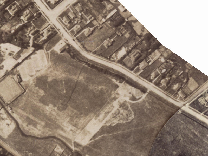 74B Domain Terrace from the air, 1925-1929
