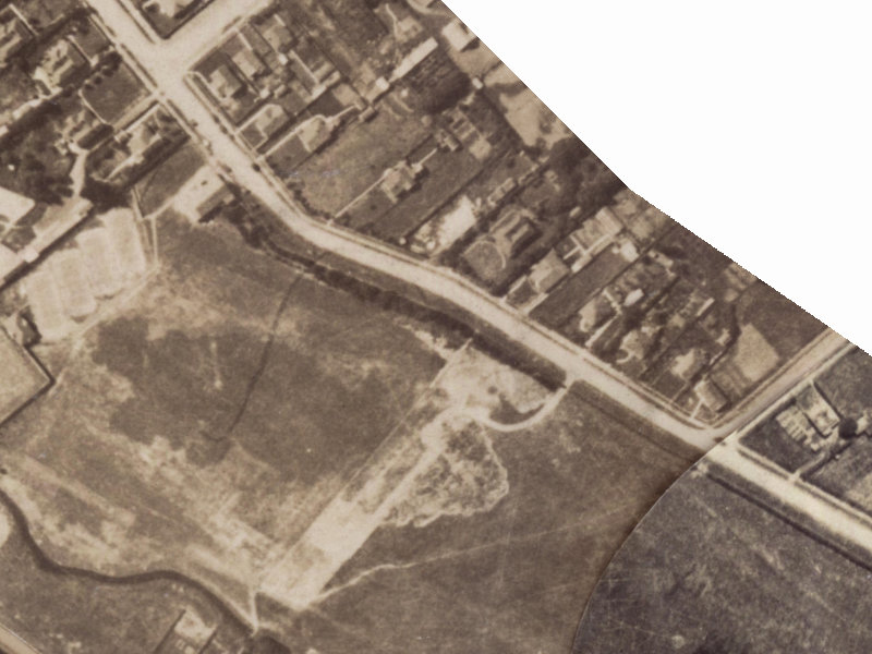 66 Domain Terrace from the air, 1925-1929