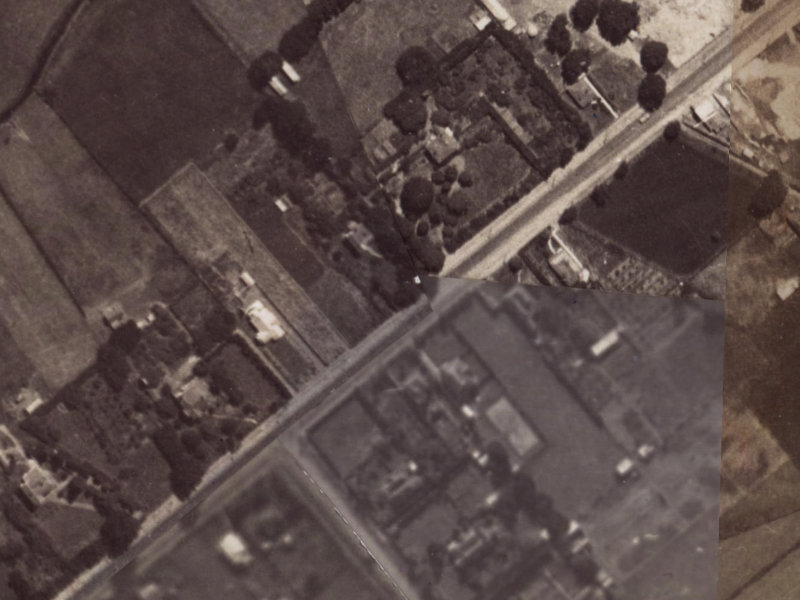 58 Halswell Road from the air, 1925-1929