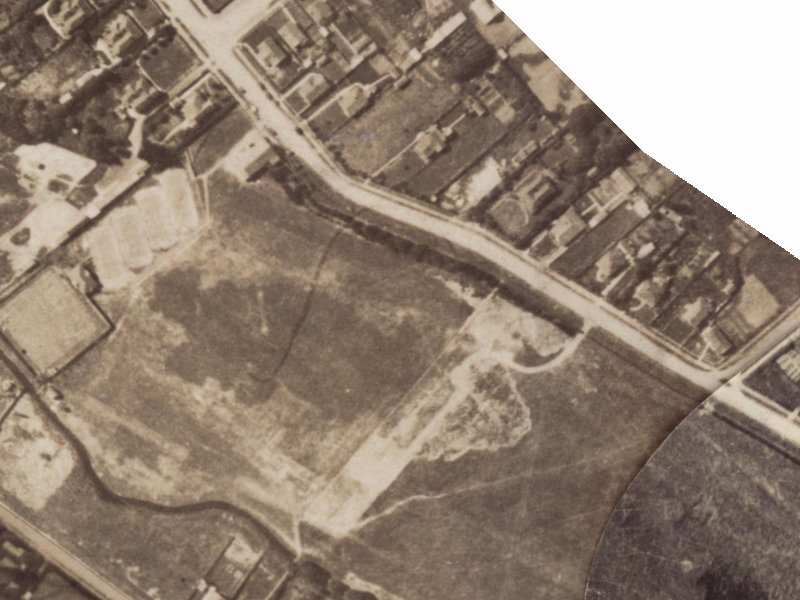 70 Domain Terrace from the air, 1925-1929