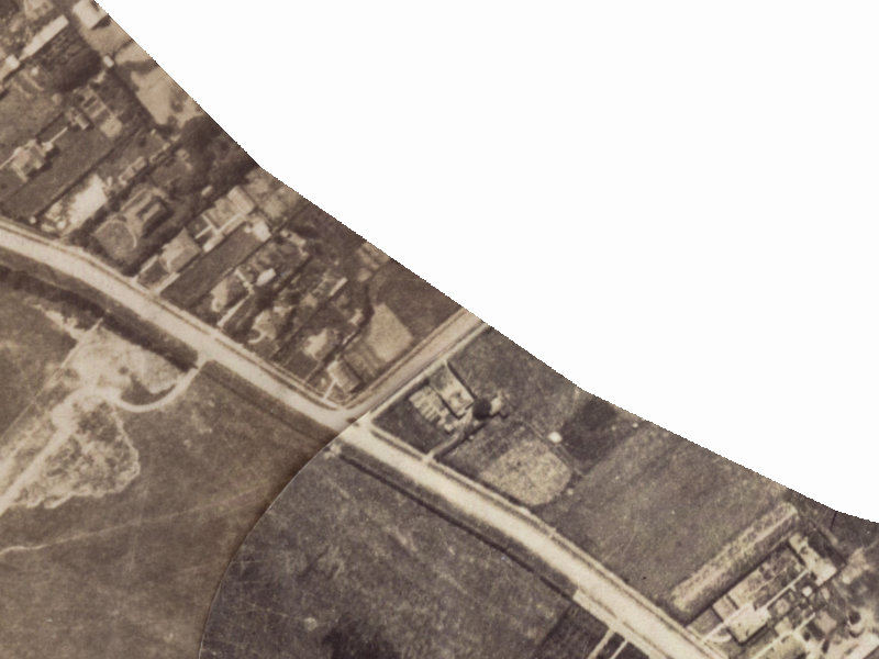 15A Neville Street from the air, 1925-1929