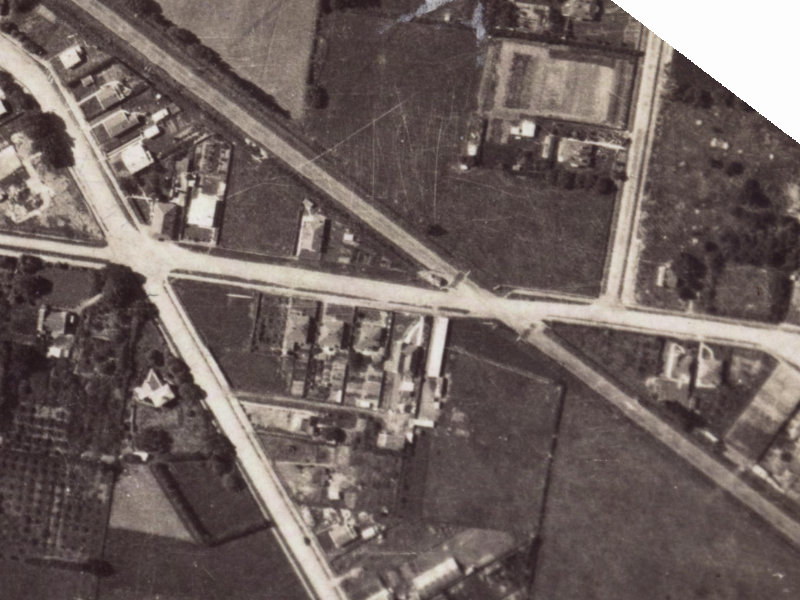 91 Garlands Road from the air, 1925-1929
