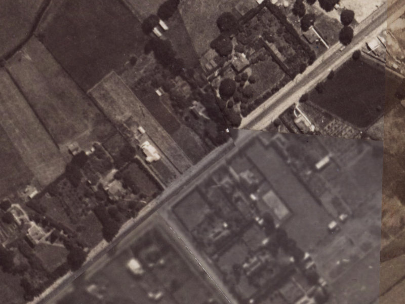 60 Halswell Road from the air, 1925-1929