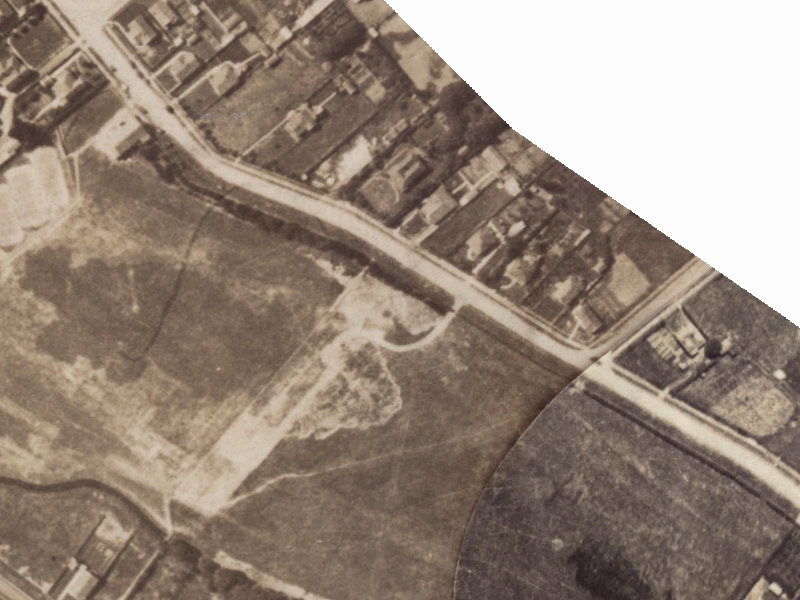62 Domain Terrace from the air, 1925-1929