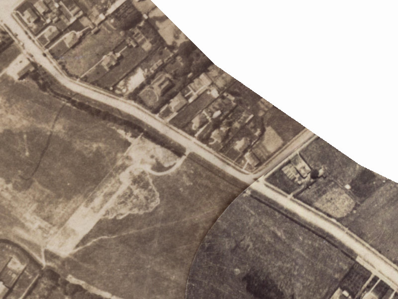 56 Domain Terrace from the air, 1925-1929