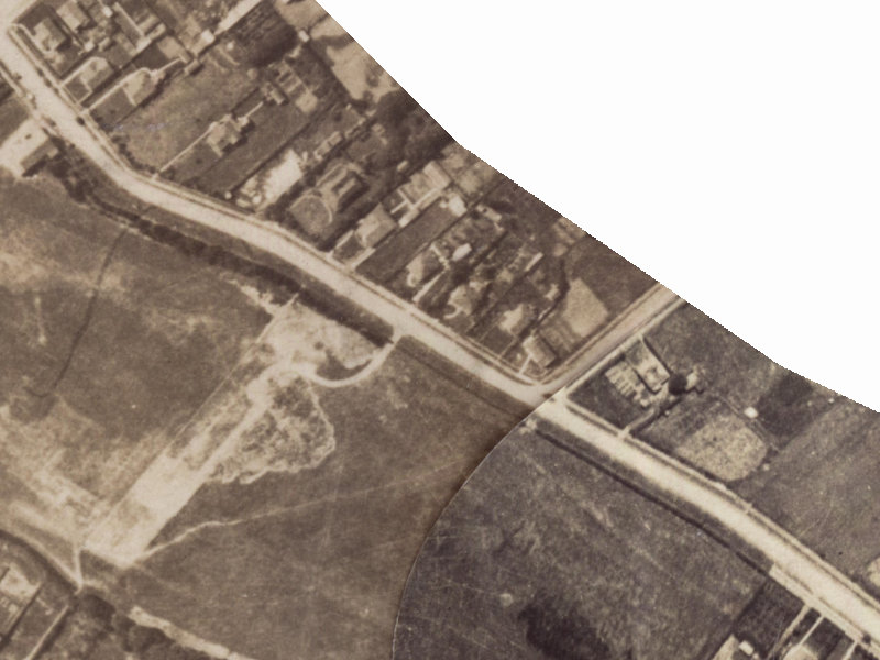 52A Domain Terrace from the air, 1925-1929