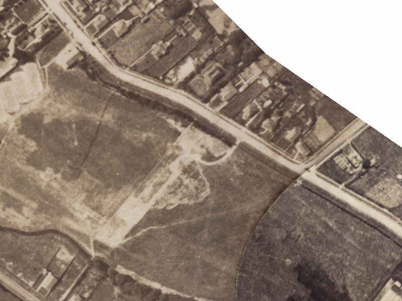 60 Domain Terrace from the air, 1925-1929