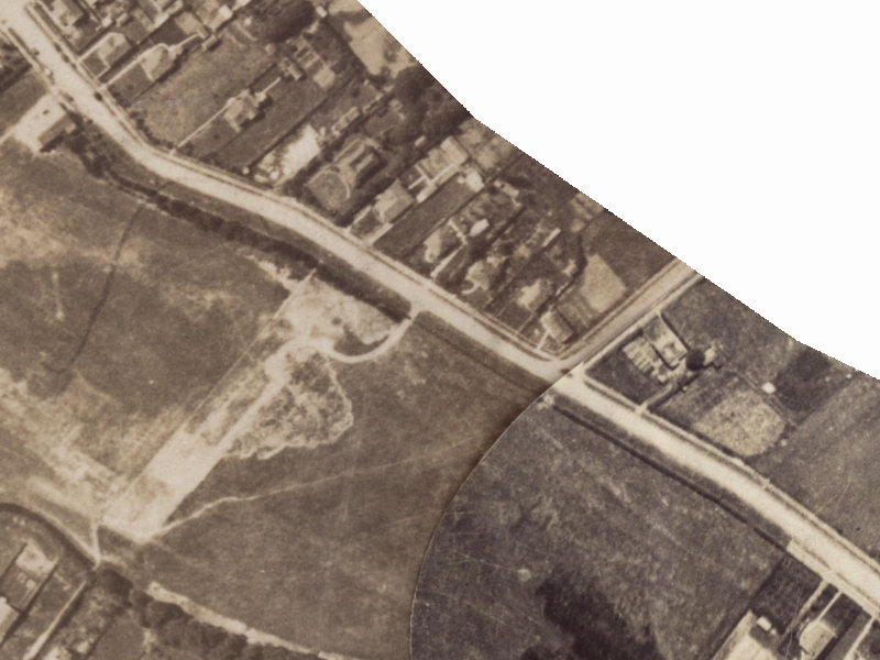 64-48 Domain Terrace from the air, 1925-1929