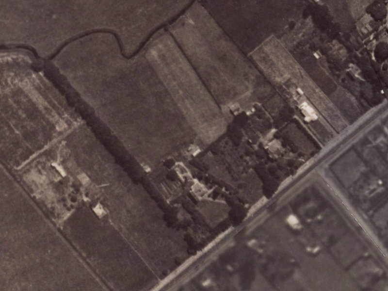 7 Kinnaird Place from the air, 1925-1929