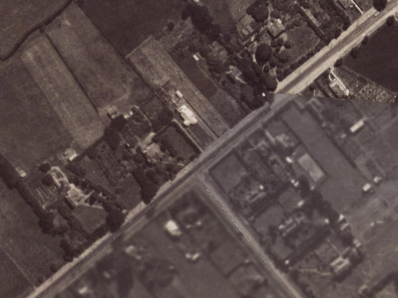 66 Halswell Road from the air, 1925-1929