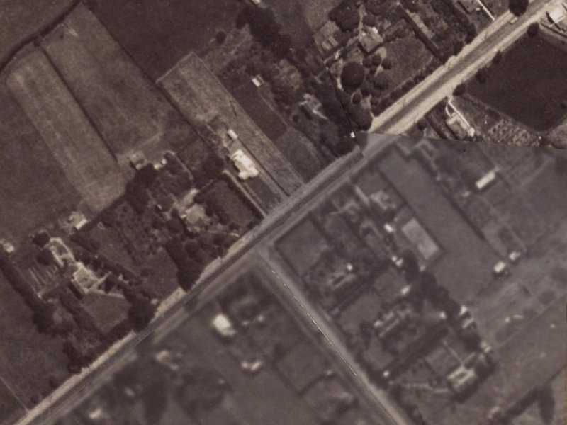 64-68 Halswell Road from the air, 1925-1929