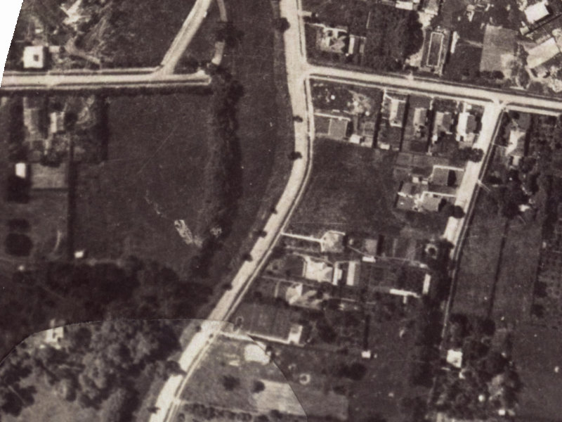 21 Aynsley Terrace from the air, 1925-1929