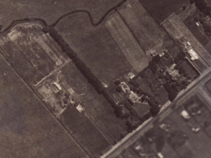 11 Kinnaird Place from the air, 1925-1929