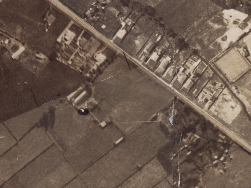 2E Upland Road from the air, 1925-1929