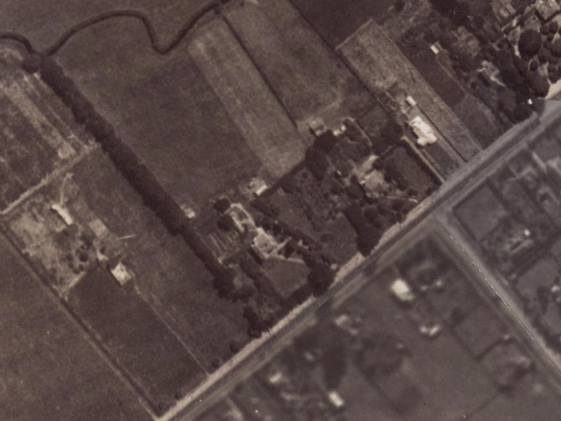 5 Kinnaird Place from the air, 1925-1929