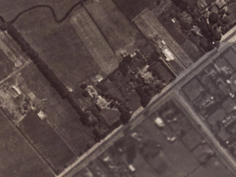 6 Kinnaird Place from the air, 1925-1929