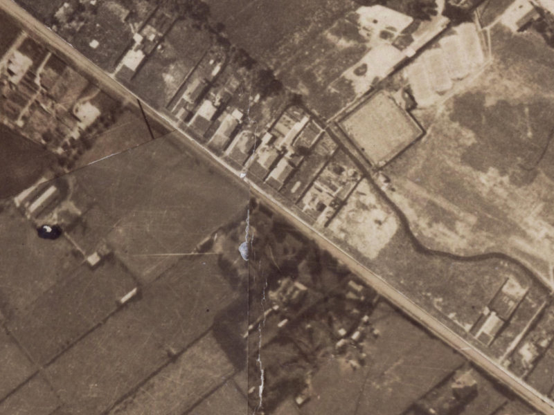 40A Hoon Hay Road from the air, 1925-1929
