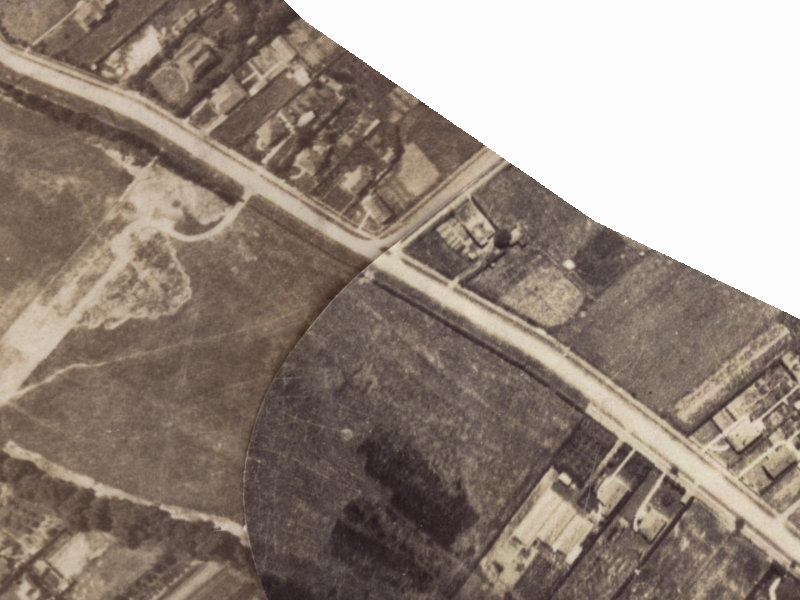 42 Domain Terrace from the air, 1925-1929