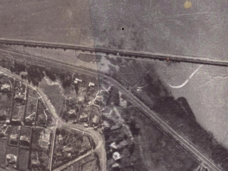 14 McCormacks Bay Road from the air, 1925-1929
