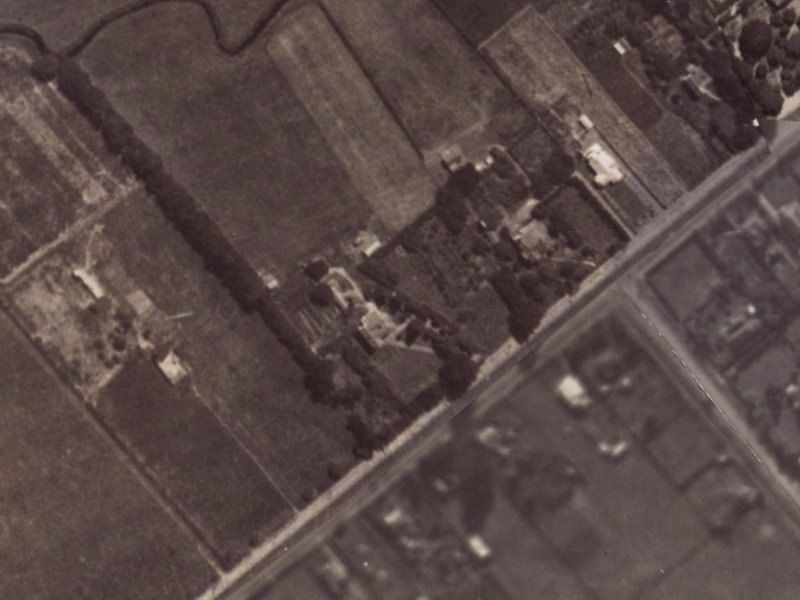 3 Kinnaird Place from the air, 1925-1929