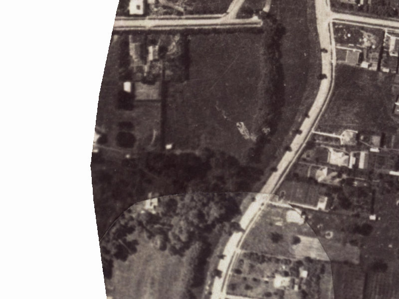 7 Louisson Place from the air, 1925-1929
