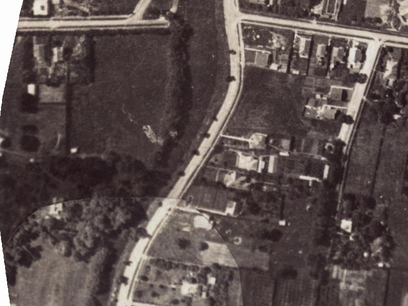 25 Aynsley Terrace from the air, 1925-1929