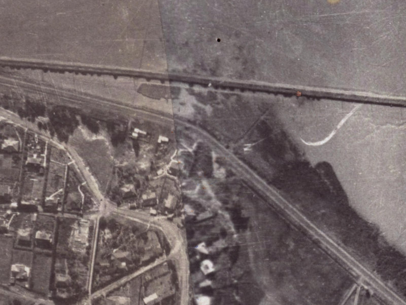 16 McCormacks Bay Road from the air, 1925-1929