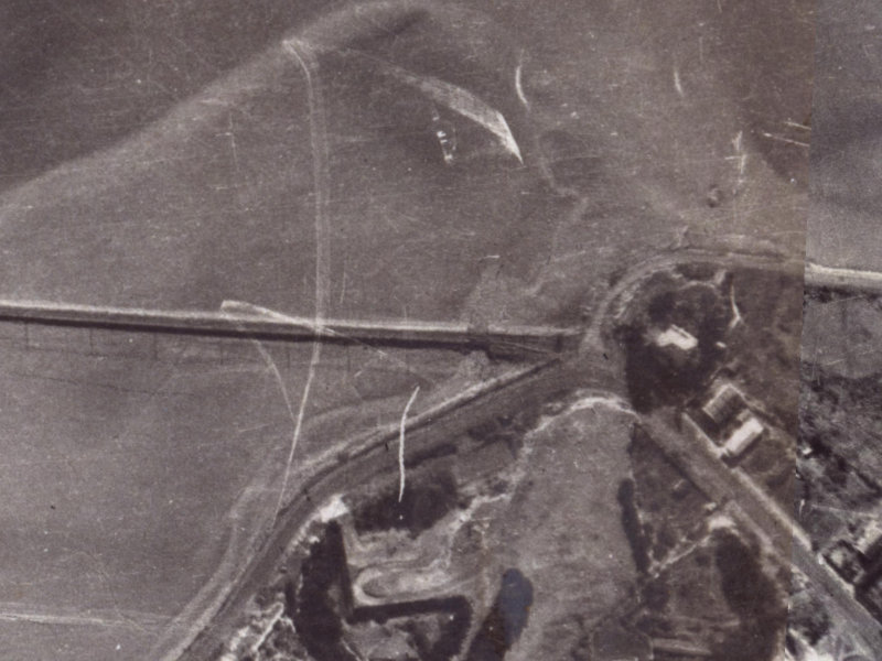 157 McCormacks Bay Road from the air, 1925-1929