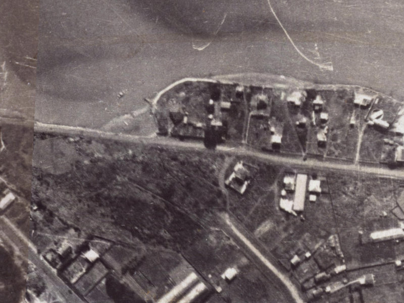 120 Beachville Road from the air, 1925-1929