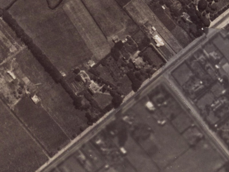 4 Kinnaird Place from the air, 1925-1929