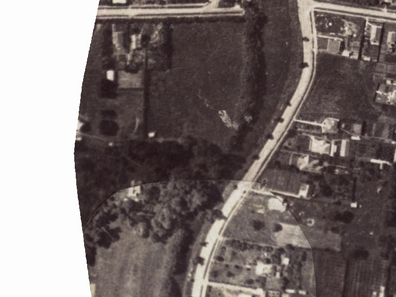 Louisson Place from the air, 1925-1929