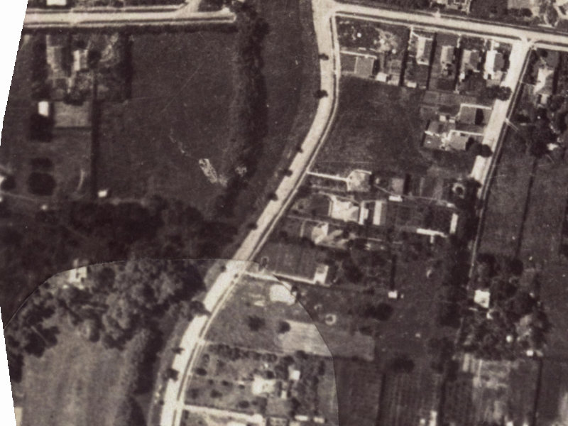 25A Aynsley Terrace from the air, 1925-1929