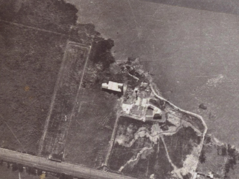 1035 Ferry Road from the air, 1925-1929