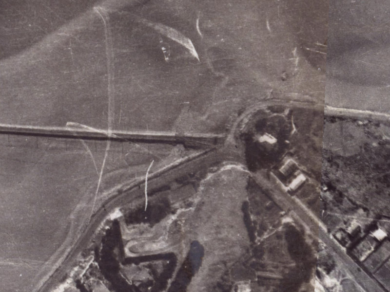 157 McCormacks Bay Road from the air, 1925-1929