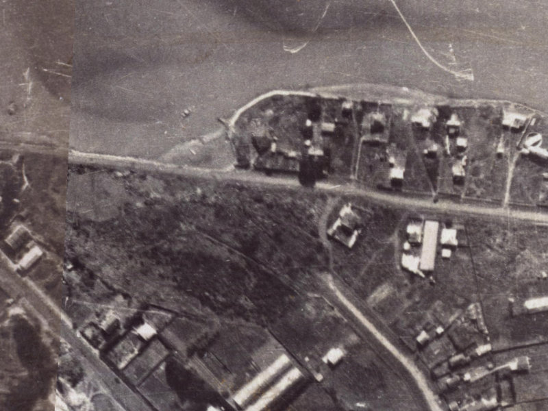 111 Beachville Road from the air, 1925-1929