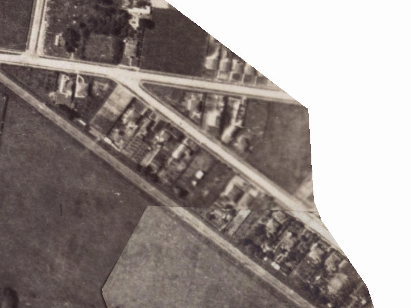 22 Maunsell Street from the air, 1925-1929
