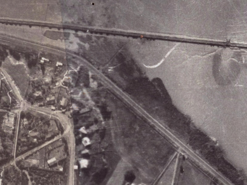 22B McCormacks Bay Road from the air, 1925-1929