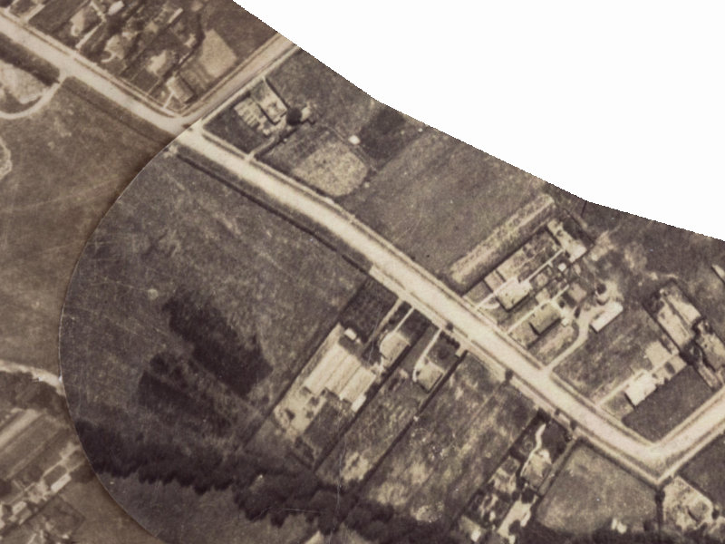 27A Domain Terrace from the air, 1925-1929