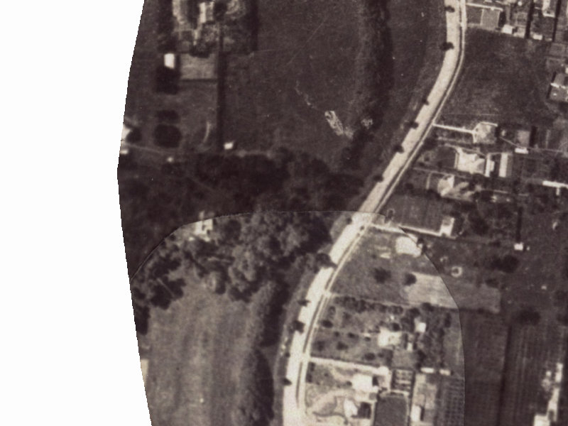 8 Louisson Place from the air, 1925-1929
