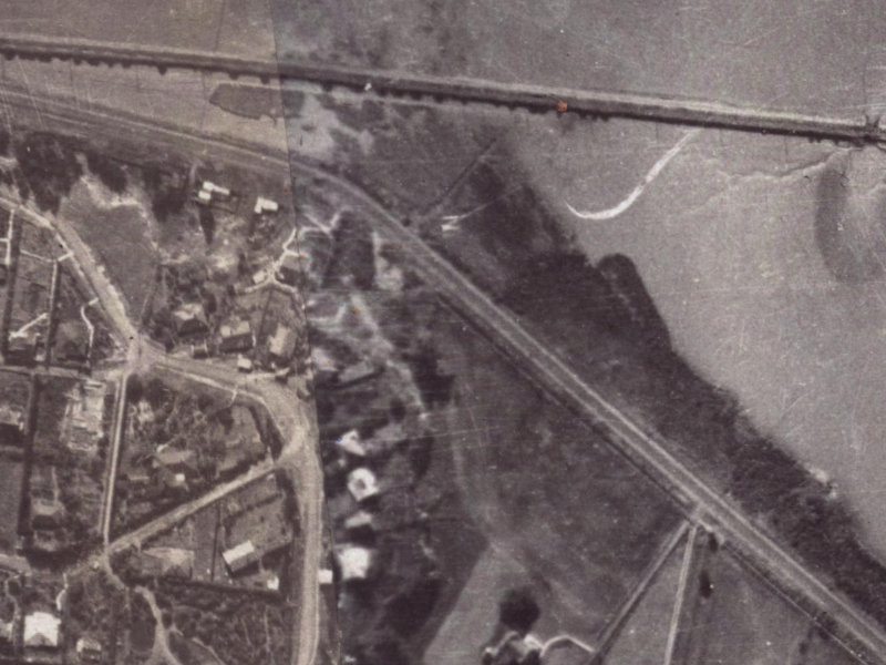 20 McCormacks Bay Road from the air, 1925-1929